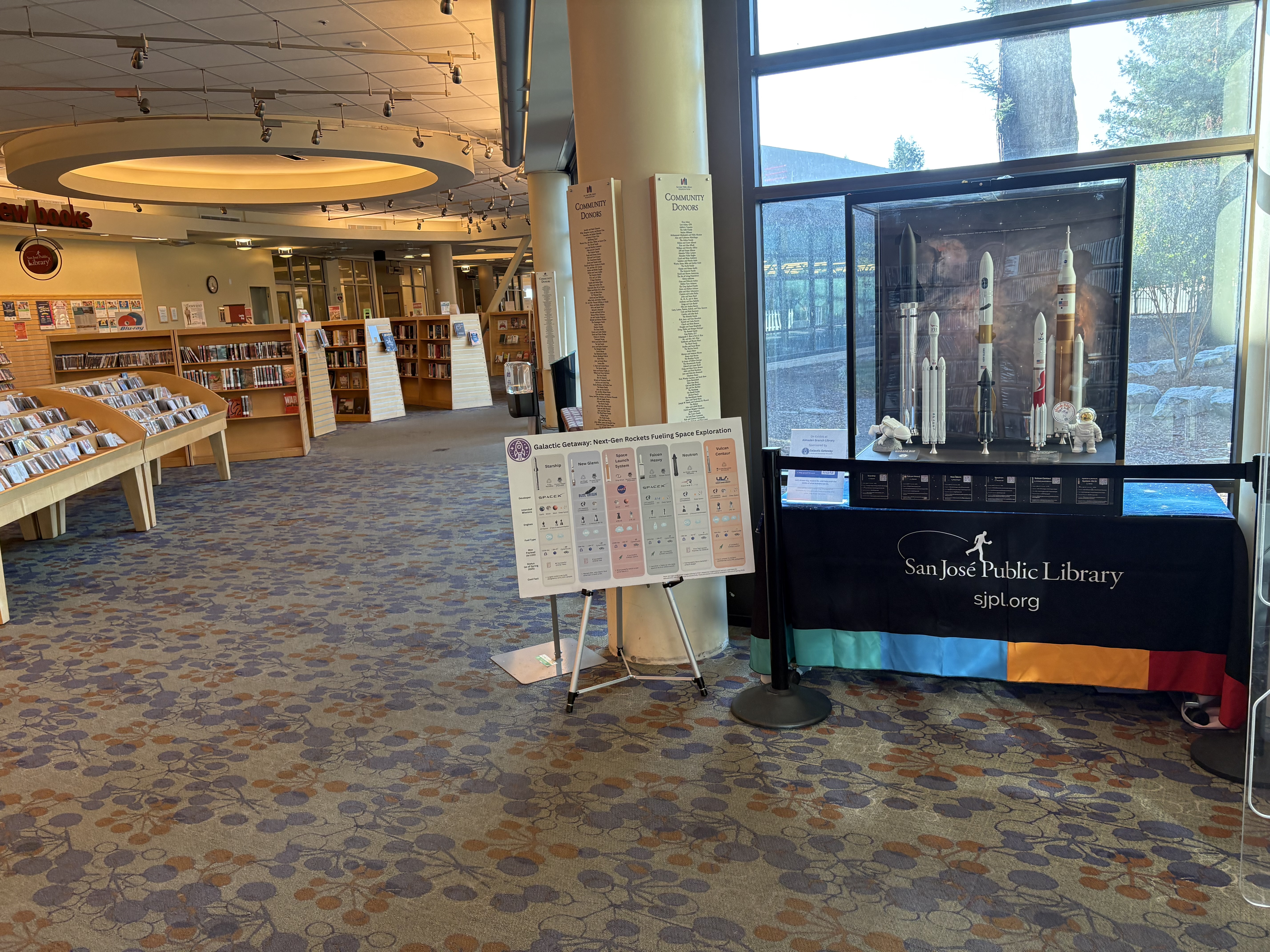 Reaching for the Stars at Almaden Branch Library