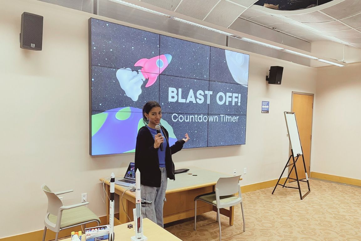Blast Off to Space with Saanvi: Igniting Curiosity at Dublin Library