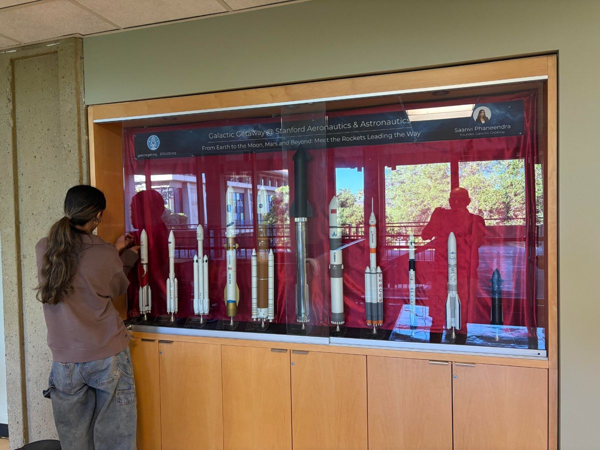 Finishing touches at Stanford