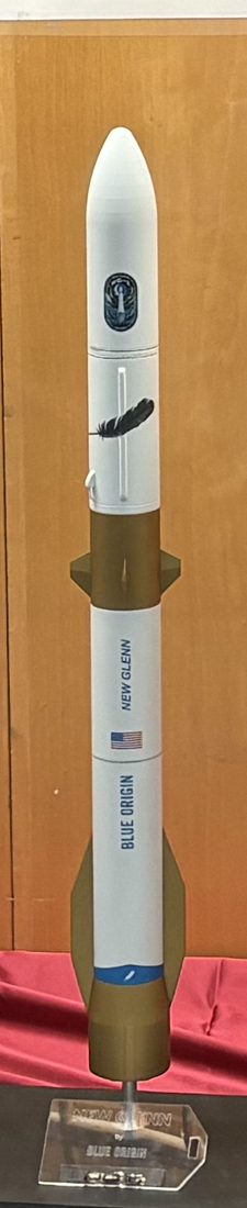 New Glenn 1:144 scale rocket model